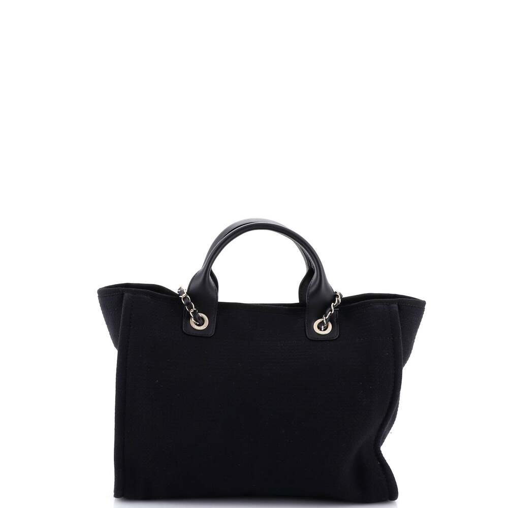 Chanel Deauville Nm Tote Mixed Fibers #253447C38B - Picture 4 of 9